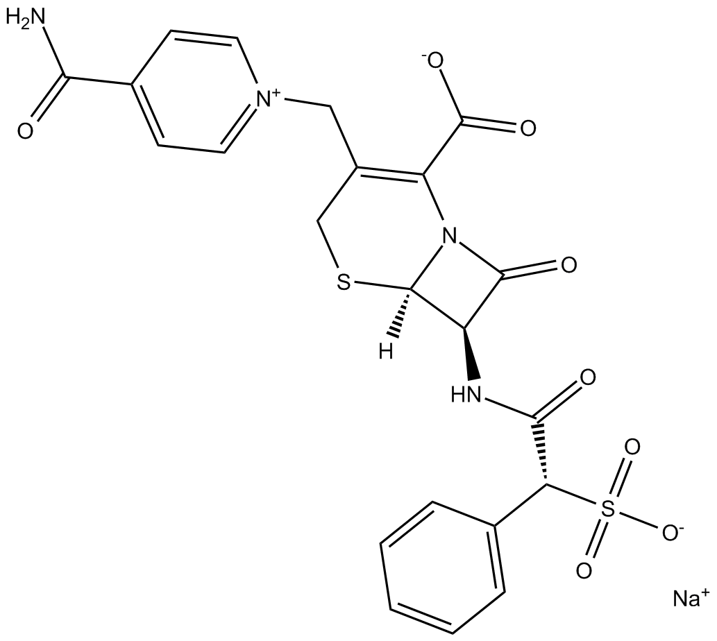 Cefsulodin (sodium salt)  Chemical Structure
