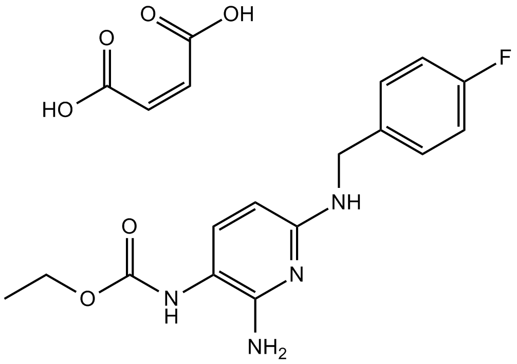 Flupirtine maleate  Chemical Structure
