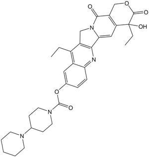 Irinotecan Chemische Struktur