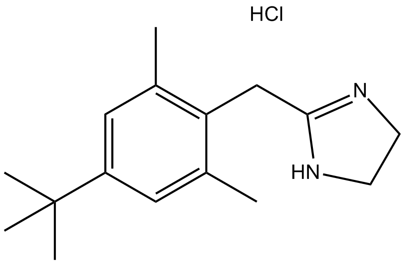 Xylometazoline HCl Chemische Struktur