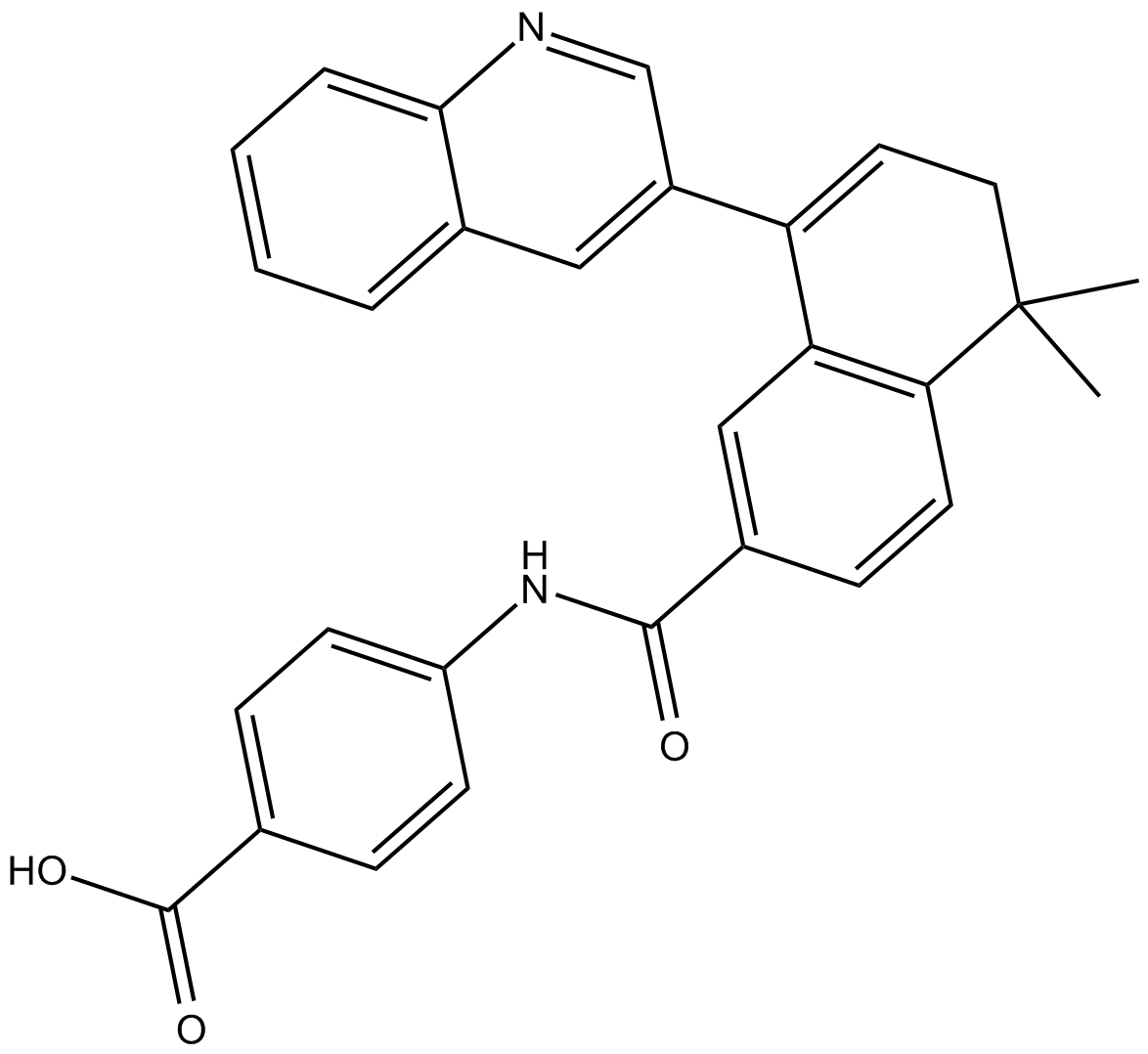 BMS 195614  Chemical Structure