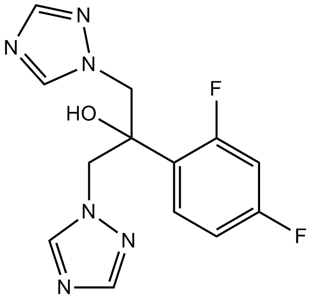 Fluconazole 化学構造
