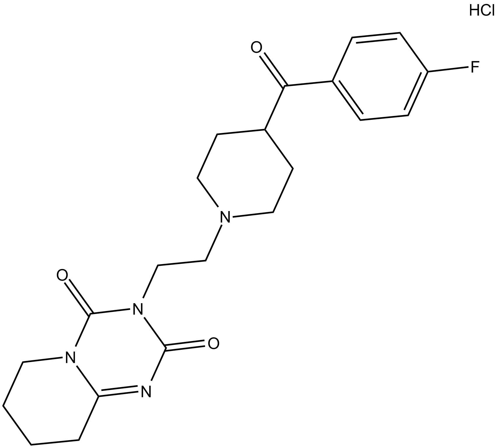 DV 7028 hydrochloride 化学構造