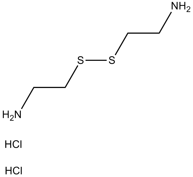 Cystamine dihydrochloride Chemische Struktur
