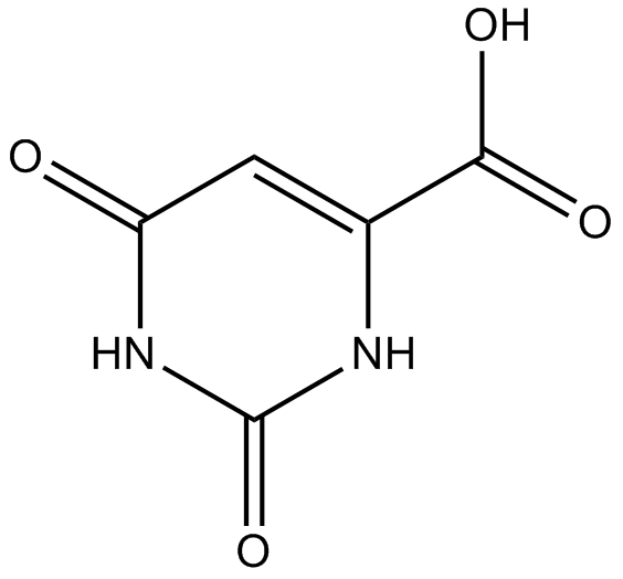 Orotic acid  Chemical Structure