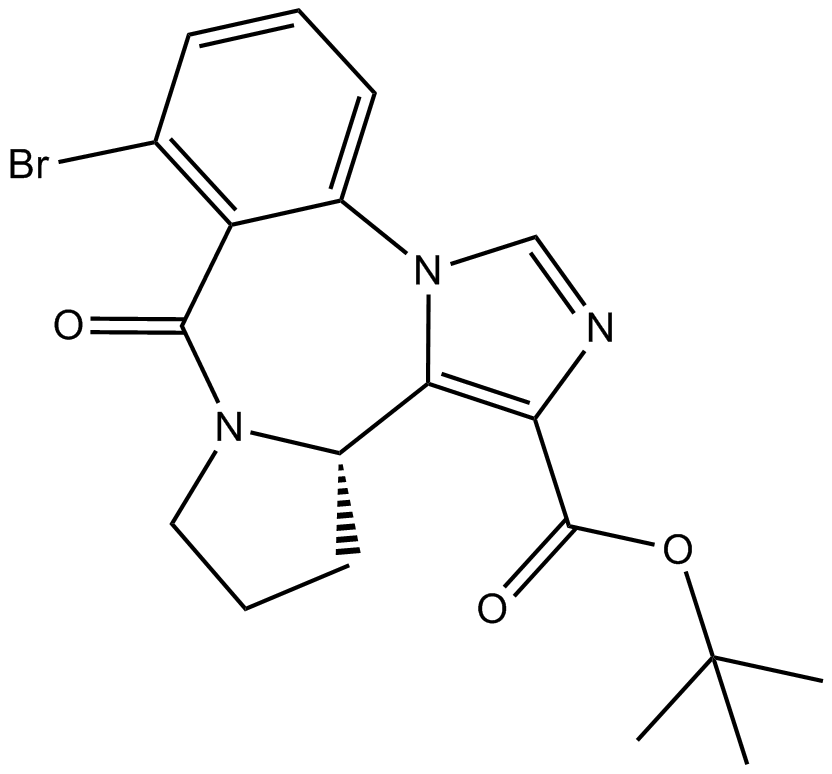 Bretazenil 化学構造