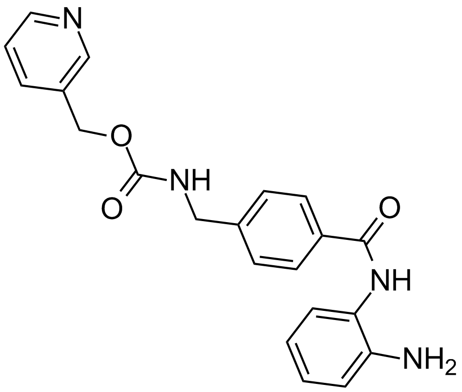 Entinostat (MS-275,SNDX-275)  Chemical Structure