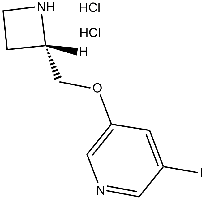 5-Iodo-A-85380 dihydrochloride التركيب الكيميائي
