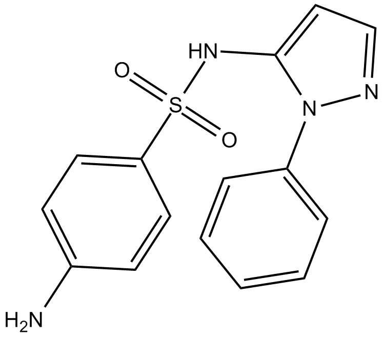 Sulfaphenazole  Chemical Structure