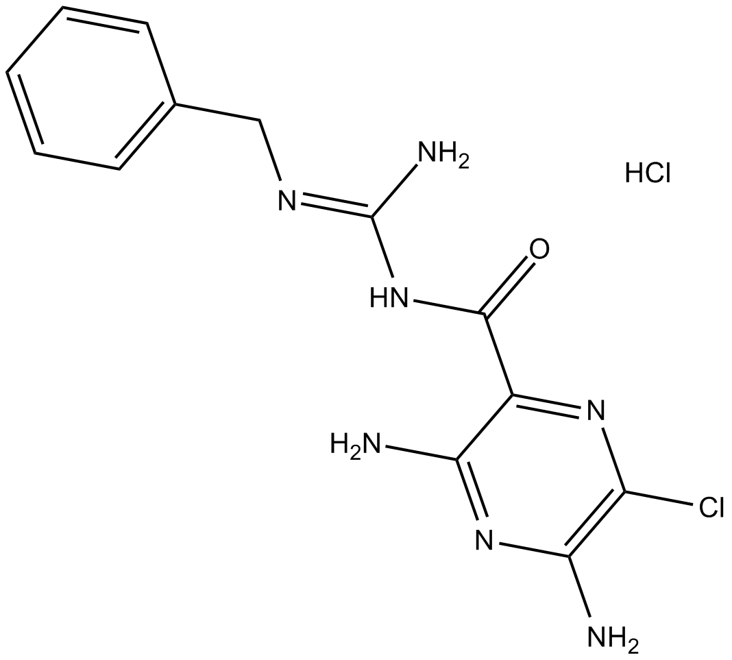 Benzamil hydrochloride  Chemical Structure