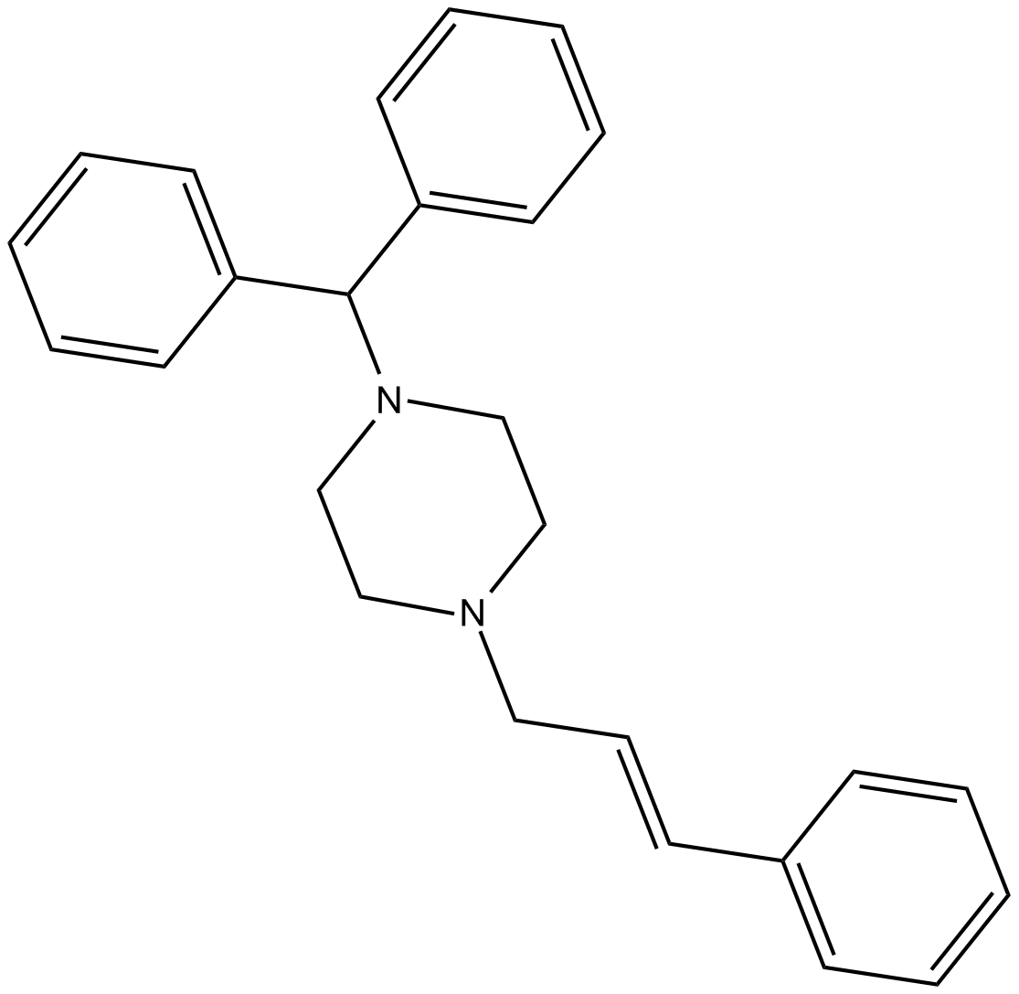 Cinnarizine  Chemical Structure