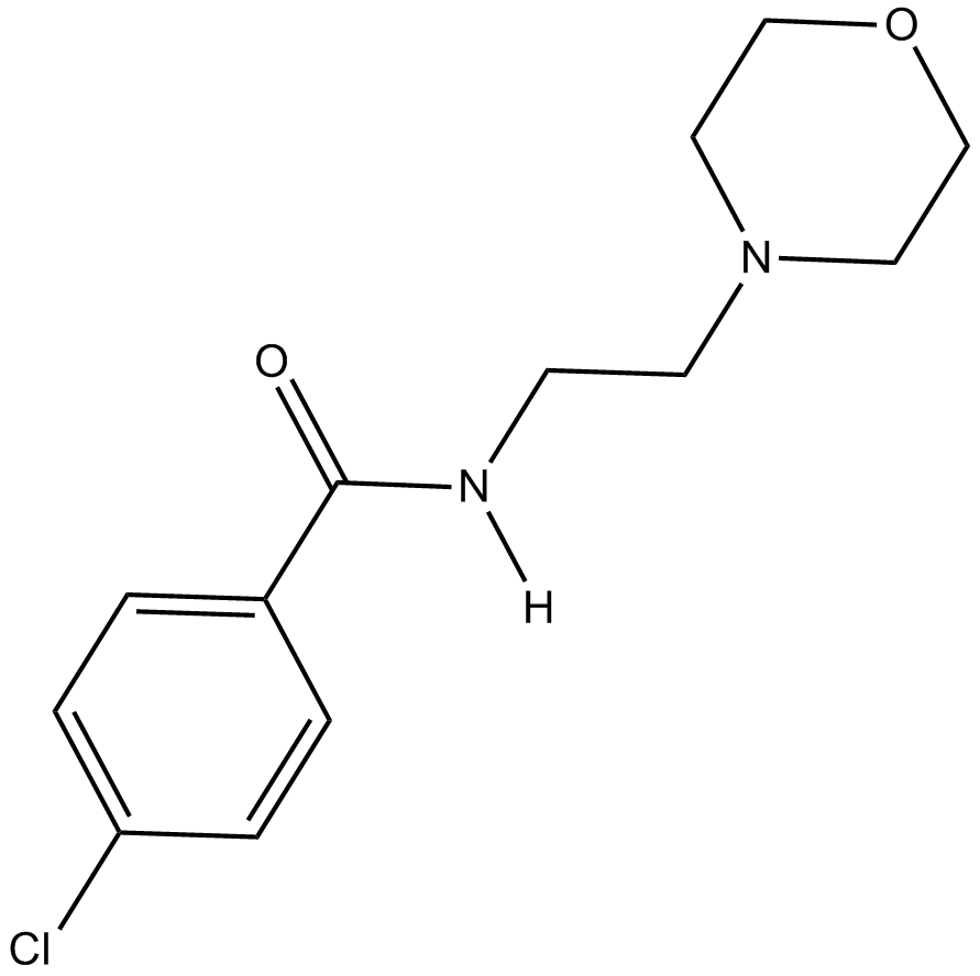 Moclobemide (Ro 111163) Chemische Struktur