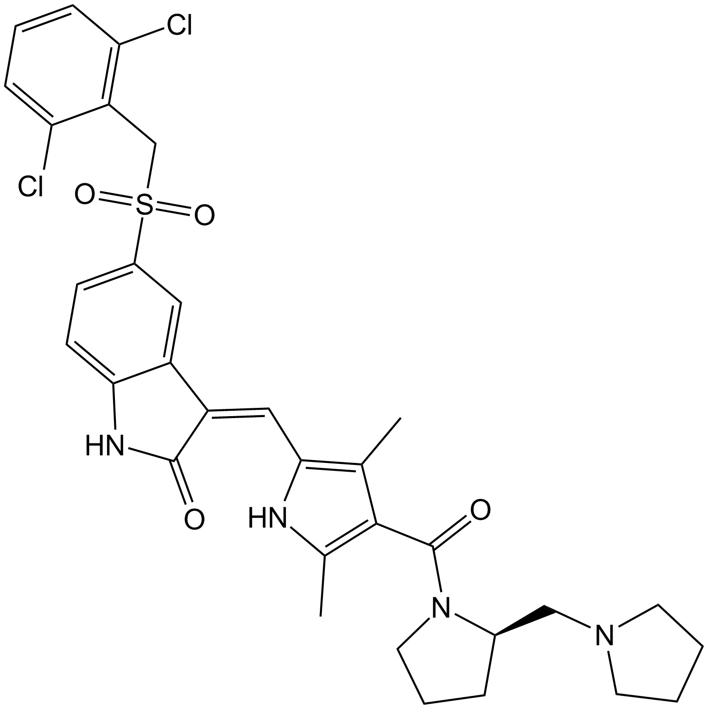 PHA-665752 化学構造