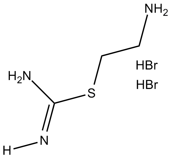 S-(2-aminoethyl) Isothiourea (dihydrobromide) Chemische Struktur