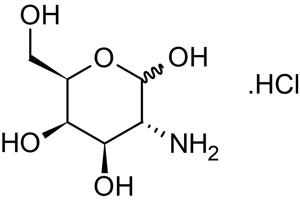 D-+-Galactosamine 化学構造