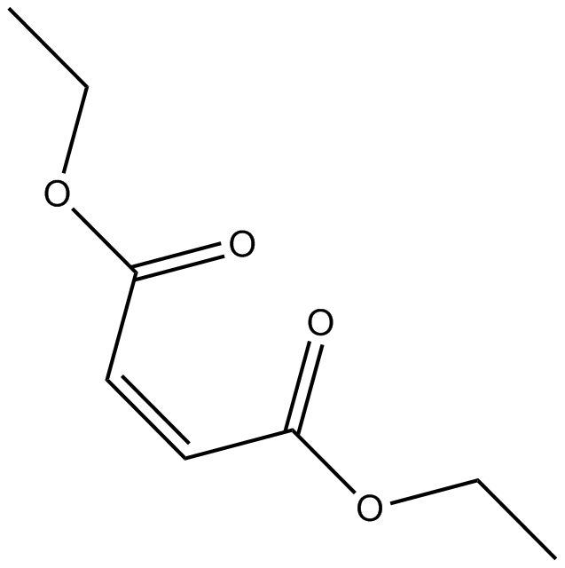 Diethylmaleate 化学構造