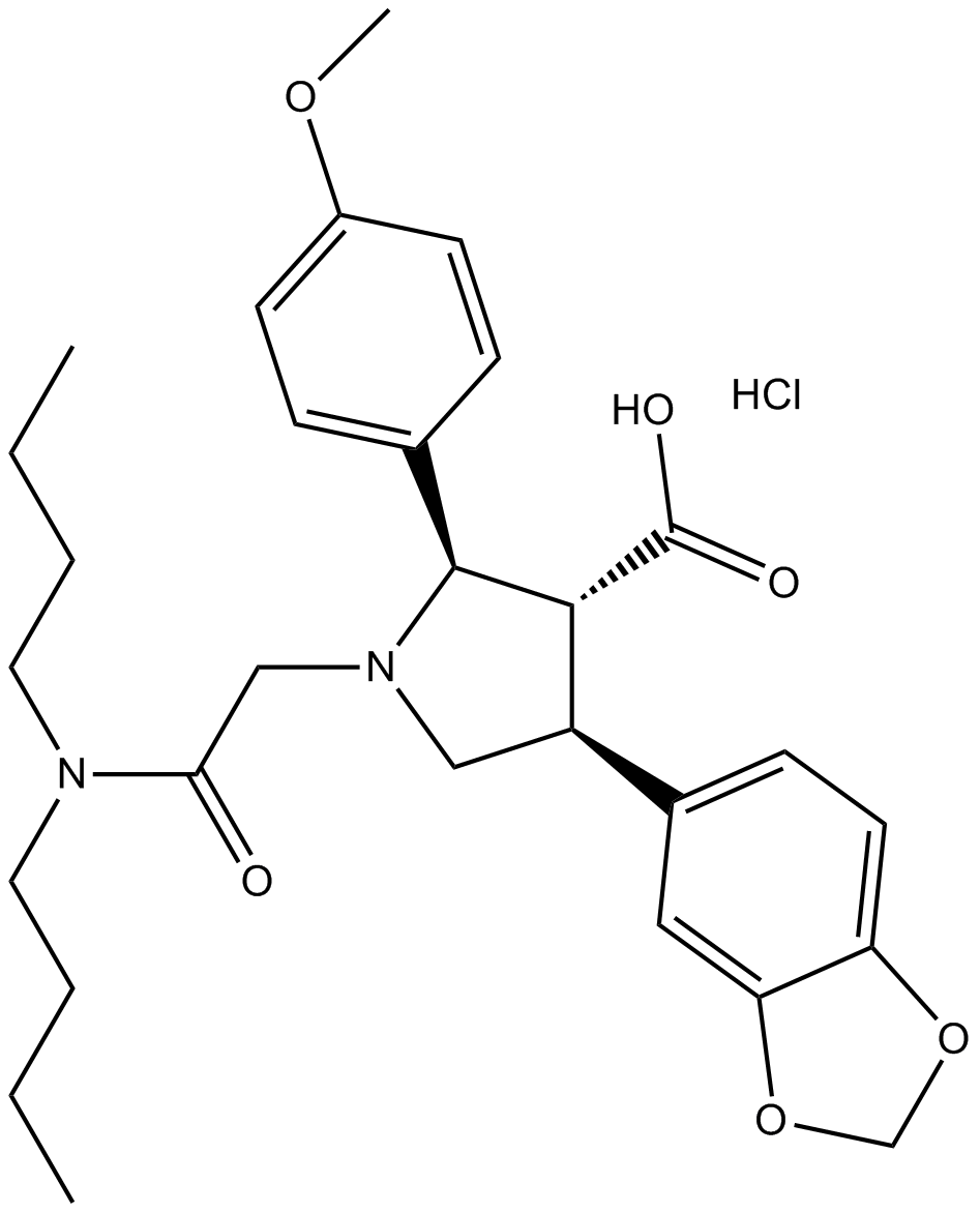 Atrasentan hydrochloride  Chemical Structure