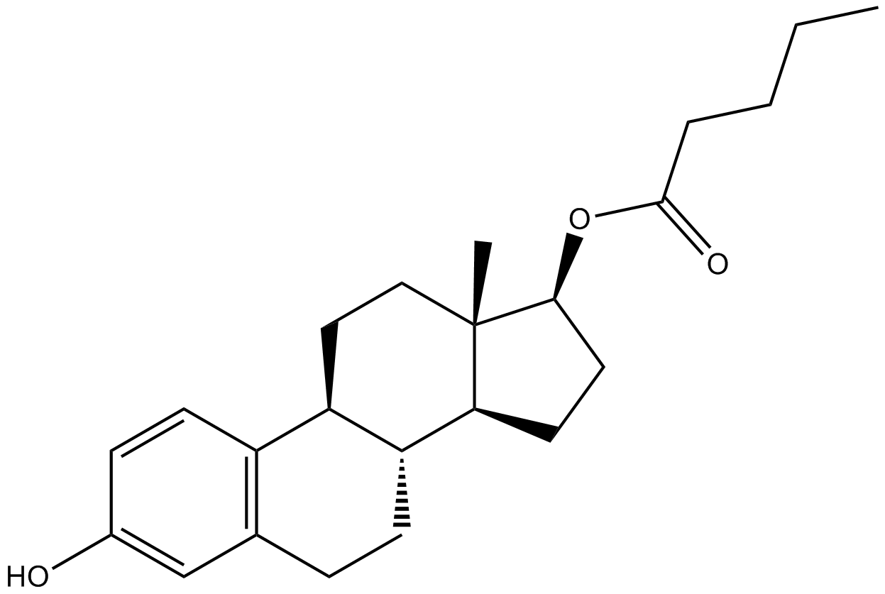 Estradiol valerate 化学構造