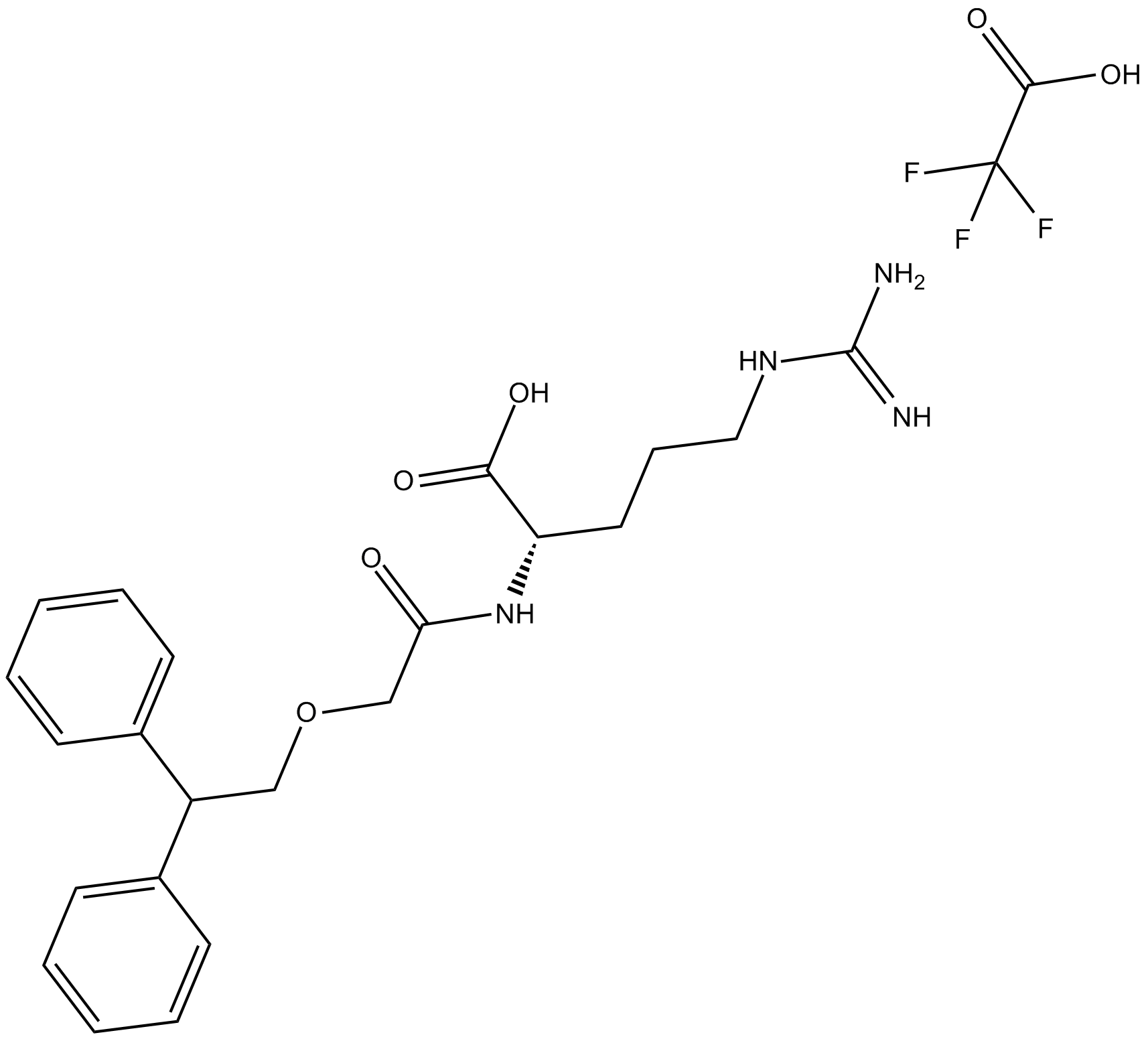 SB 290157 (trifluoroacetate salt)  Chemical Structure