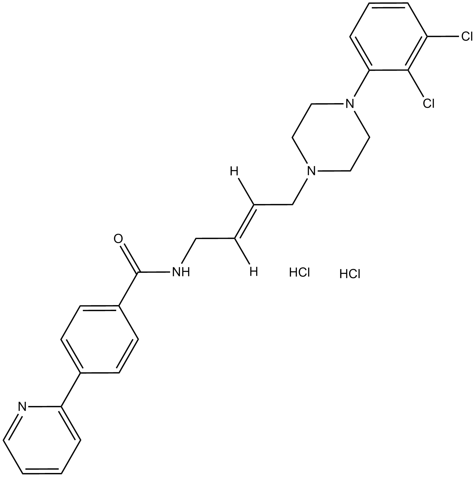 PG 01037 dihydrochloride التركيب الكيميائي