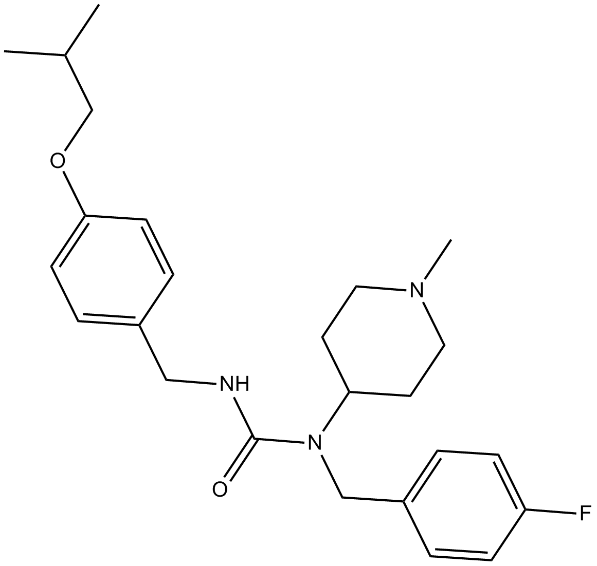 Pimavanserin Chemische Struktur