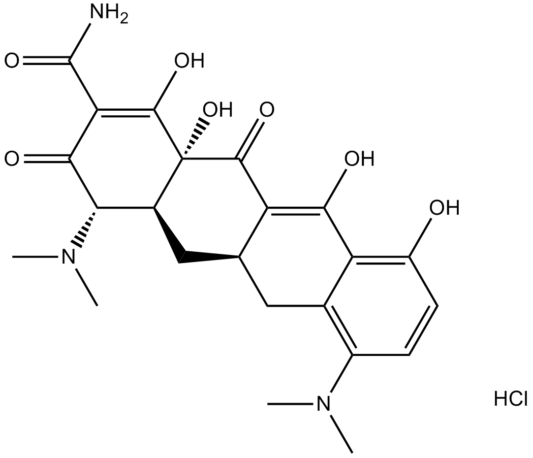 Minocycline HCl Chemical Structure