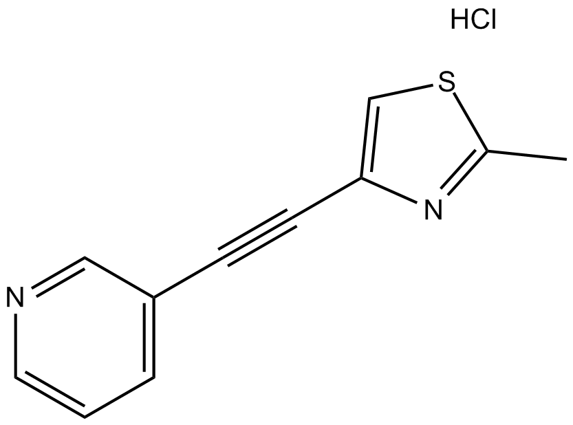 MTEP hydrochloride  Chemical Structure