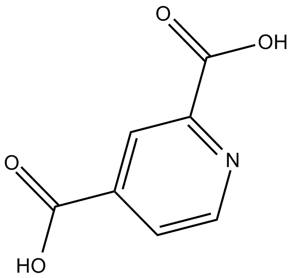2,4-Pyridinedicarboxylic Acid  Chemical Structure