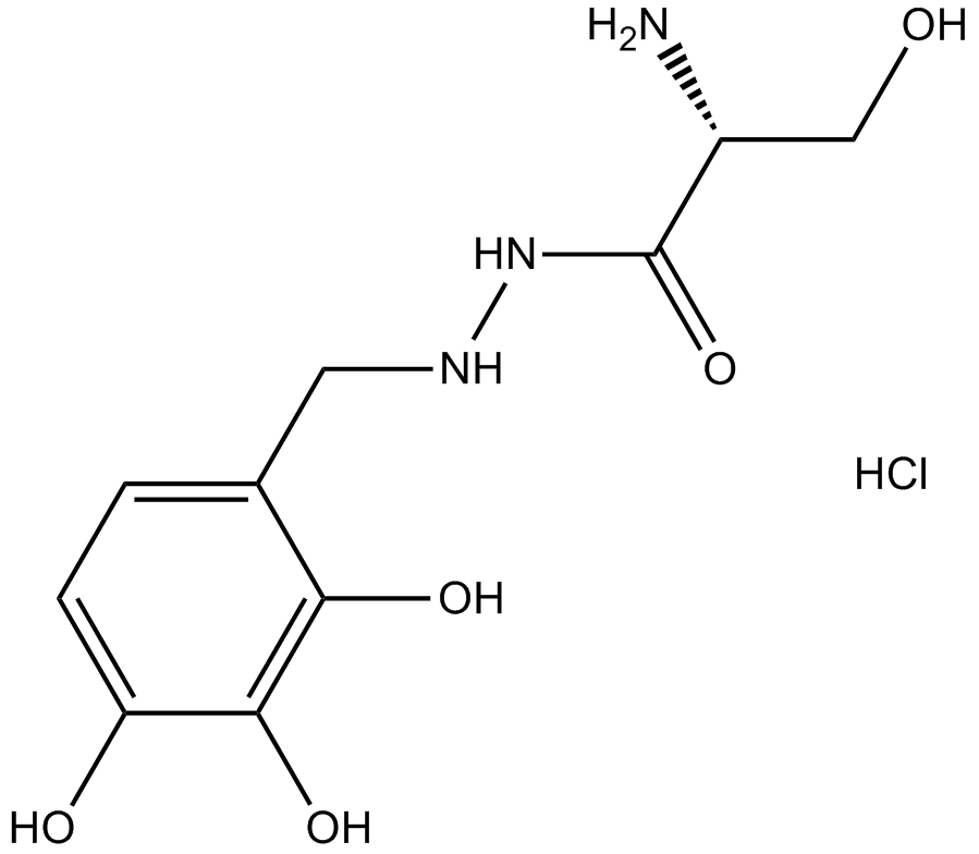 Benserazide HCl التركيب الكيميائي