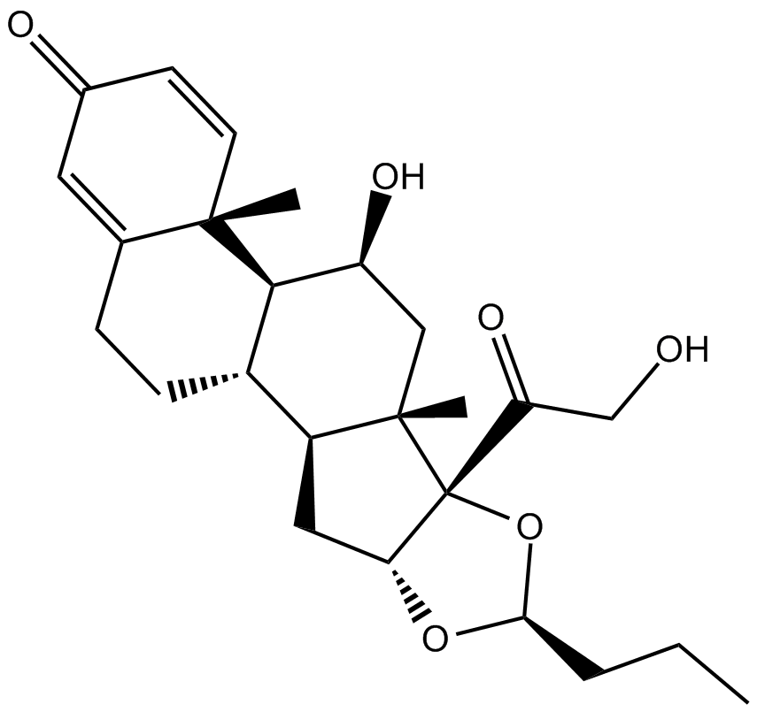 Budesonide  Chemical Structure