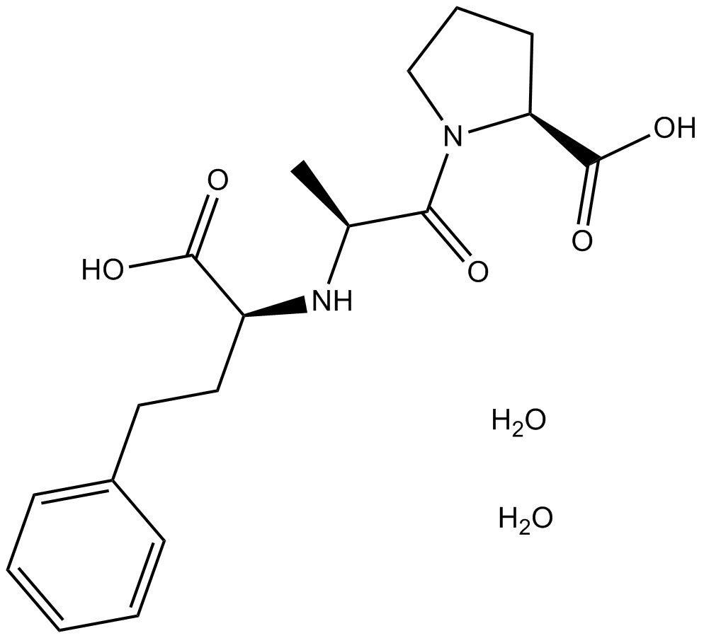 Enalaprilat Chemical Structure