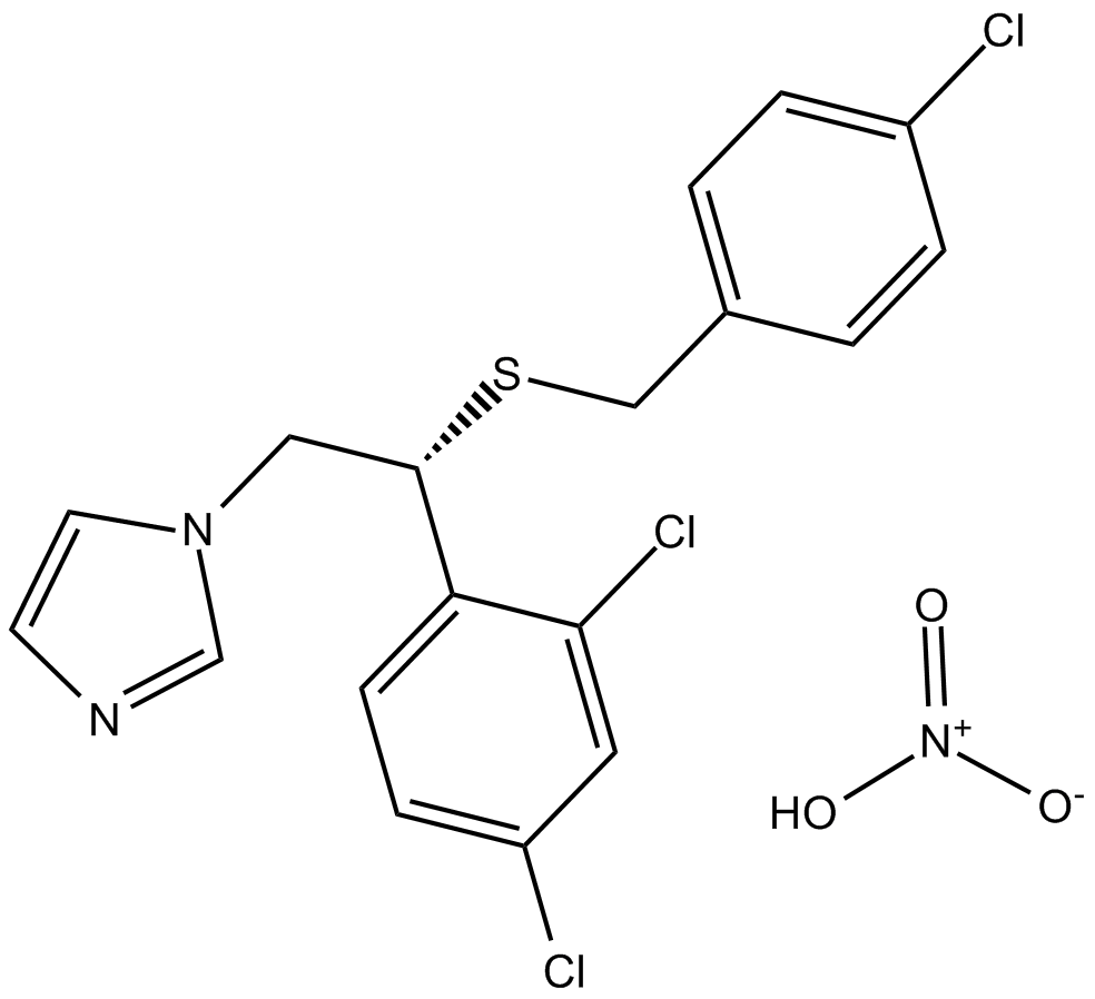 Sulconazole Nitrate  Chemical Structure