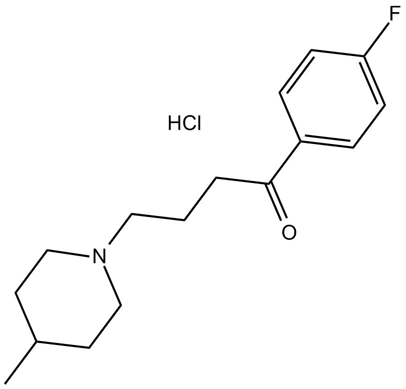 Melperone hydrochloride  Chemical Structure