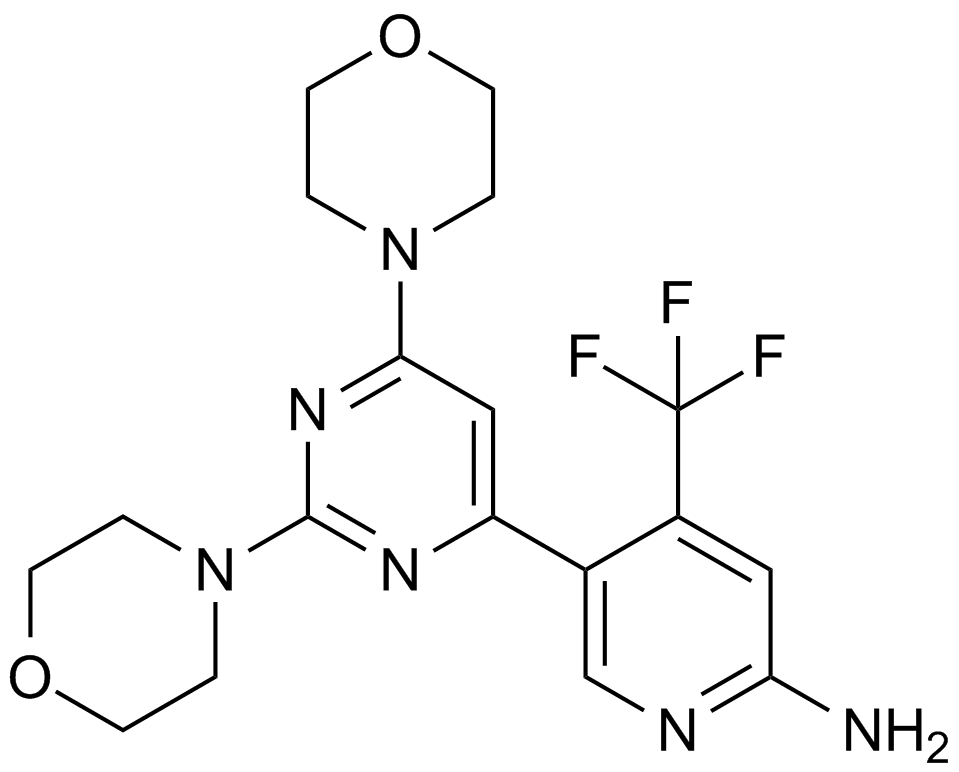 BKM120  Chemical Structure