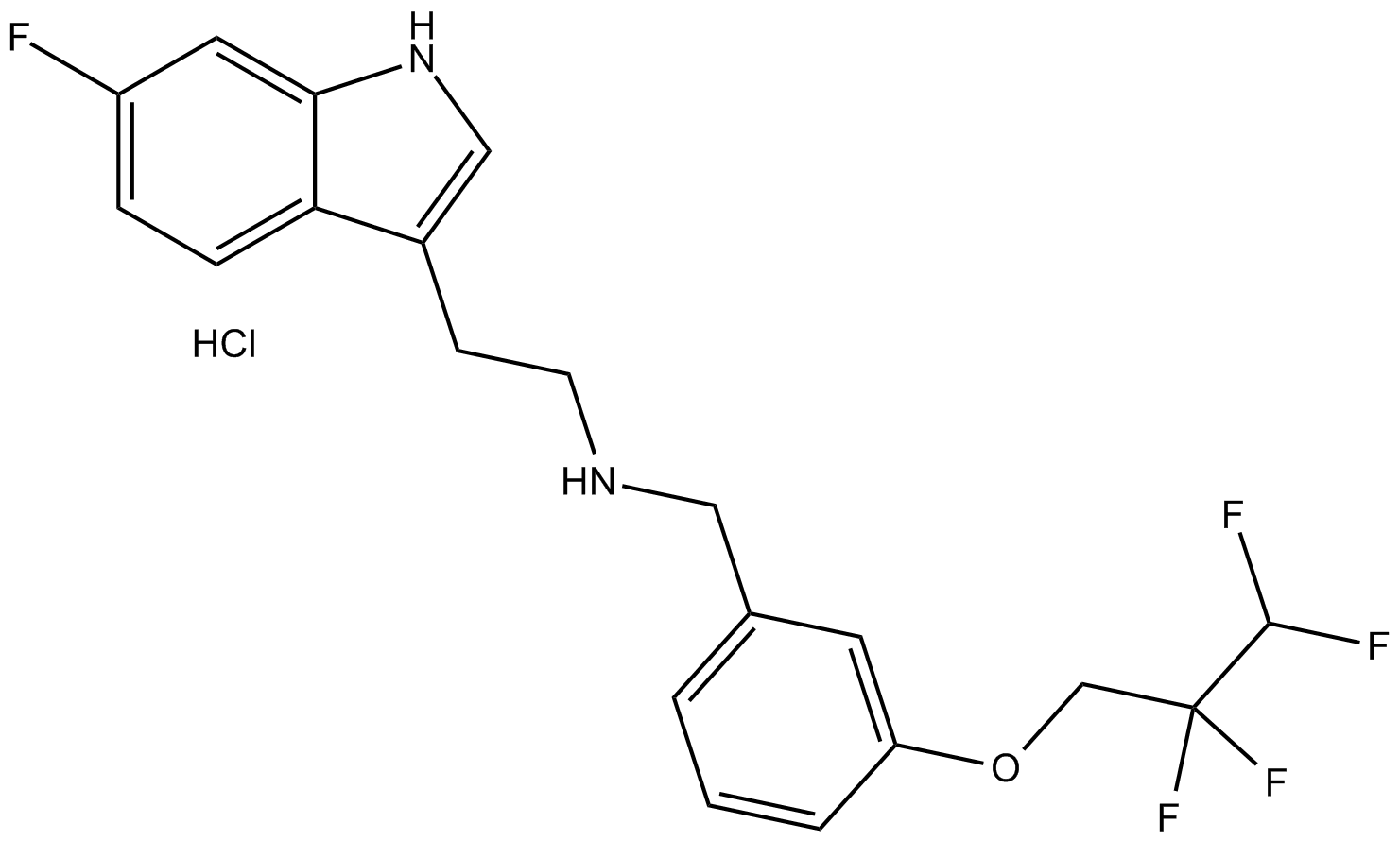 Lu AE58054 Hydrochloride التركيب الكيميائي