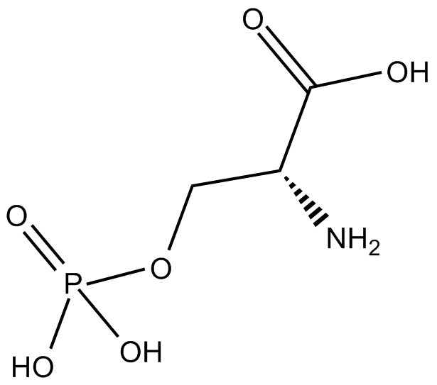 O-Phospho-D-Serine Chemische Struktur