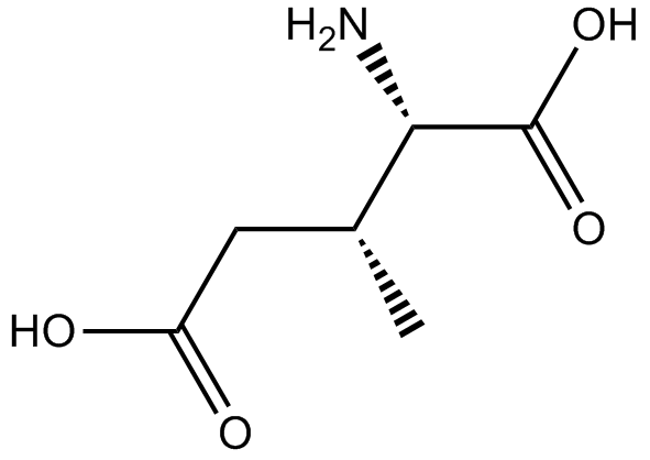 (±)-threo-3-Methylglutamic acid  Chemical Structure