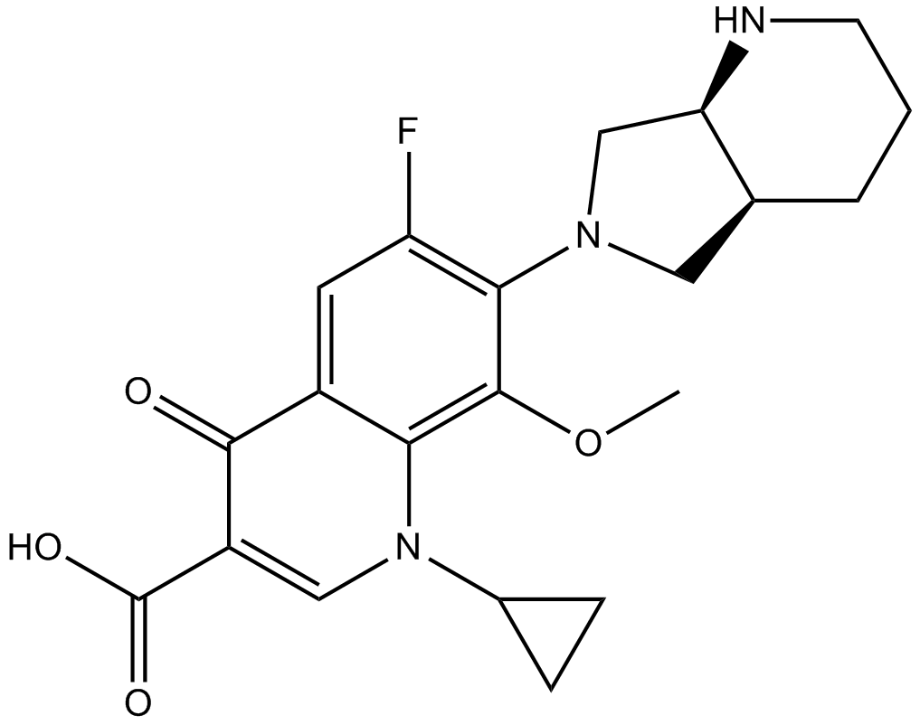 Moxifloxacin  Chemical Structure