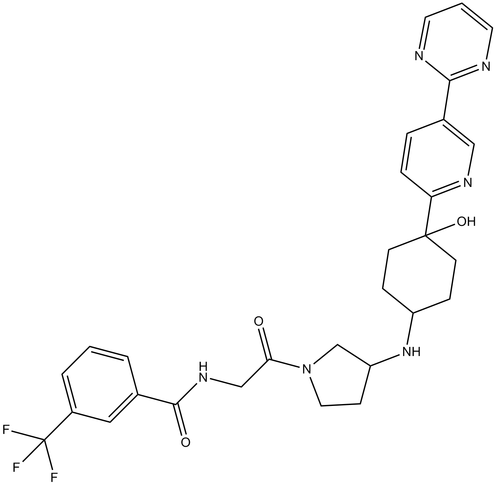 INCB8761(PF-4136309)  Chemical Structure