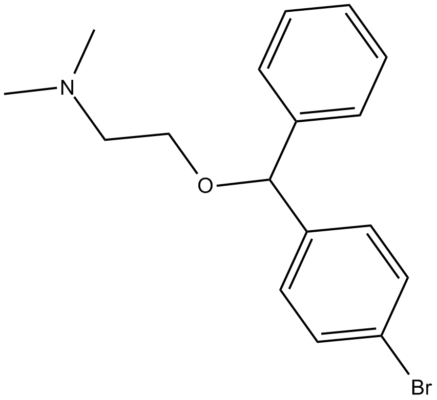 Bromodiphenhydramine Chemische Struktur