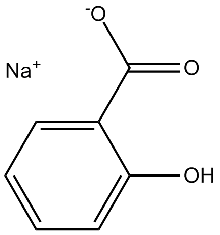 Sodium salicylate  Chemical Structure