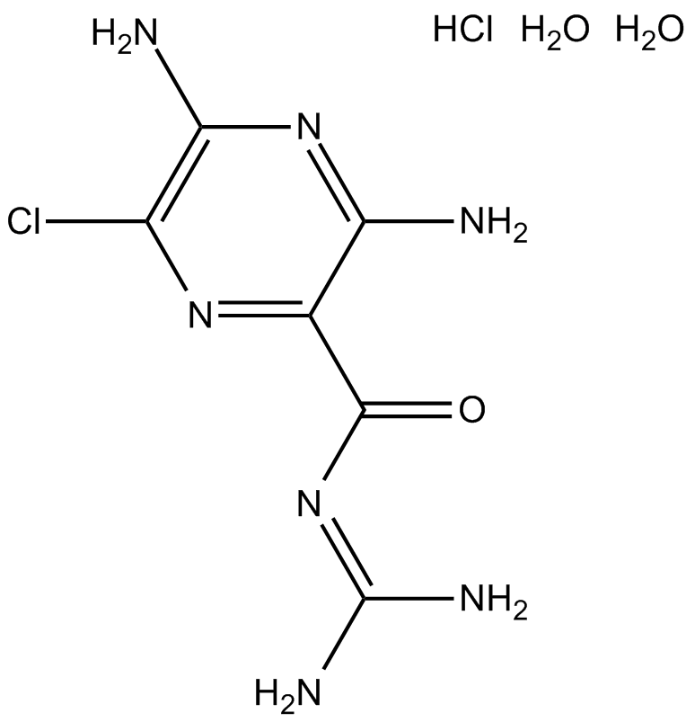 Amiloride HCl dihydrate  Chemical Structure