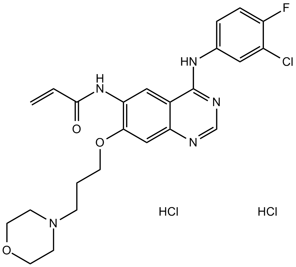 Canertinib dihydrochloride  Chemical Structure