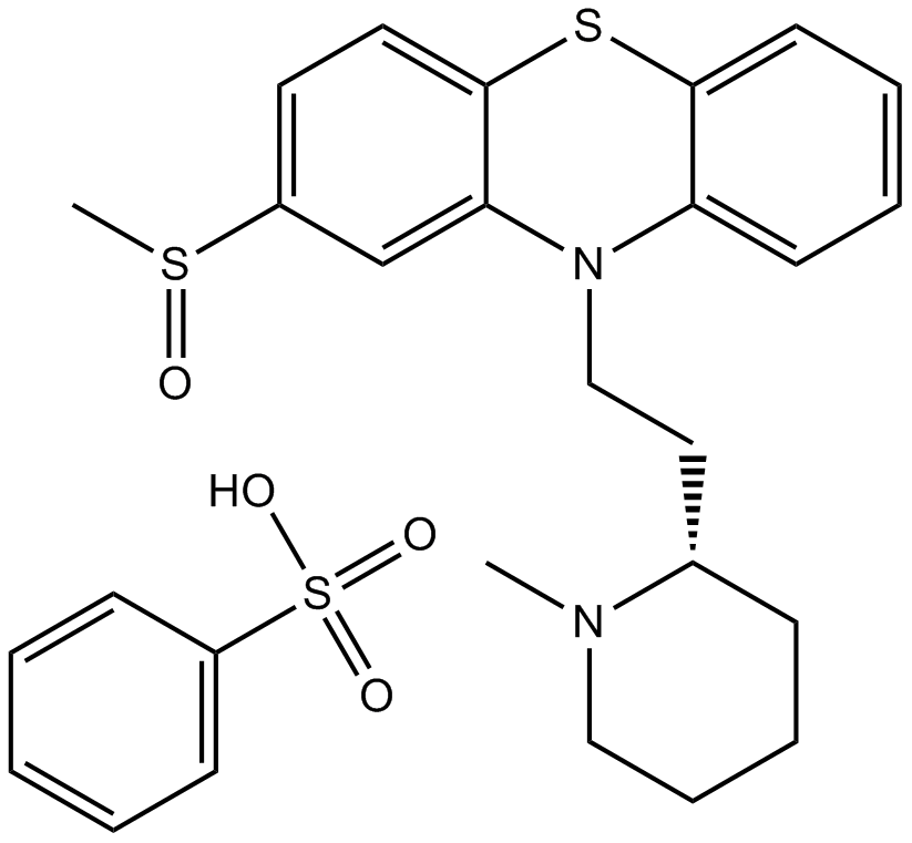 Mesoridazine Besylate التركيب الكيميائي