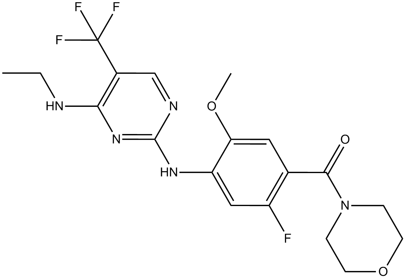 GNE-7915 Chemische Struktur