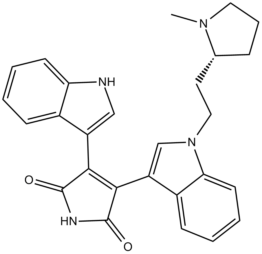 Bisindolylmaleimide II  Chemical Structure