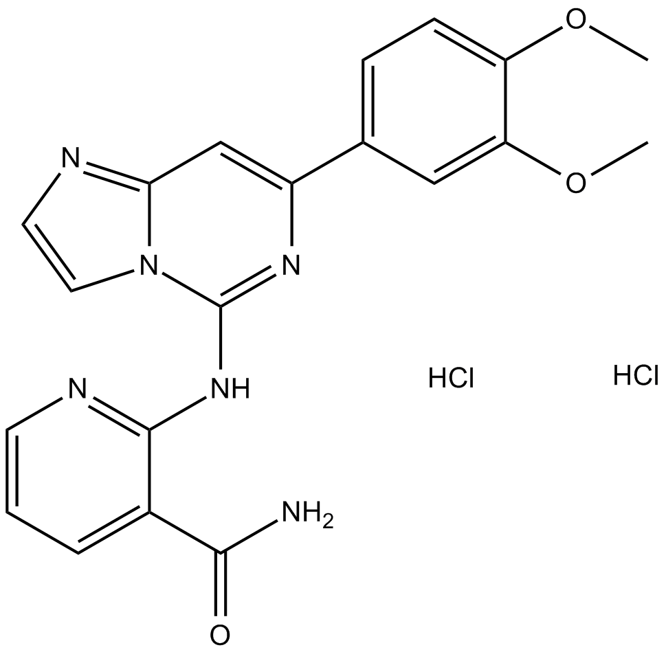 BAY 61-3606 dihydrochloride  Chemical Structure