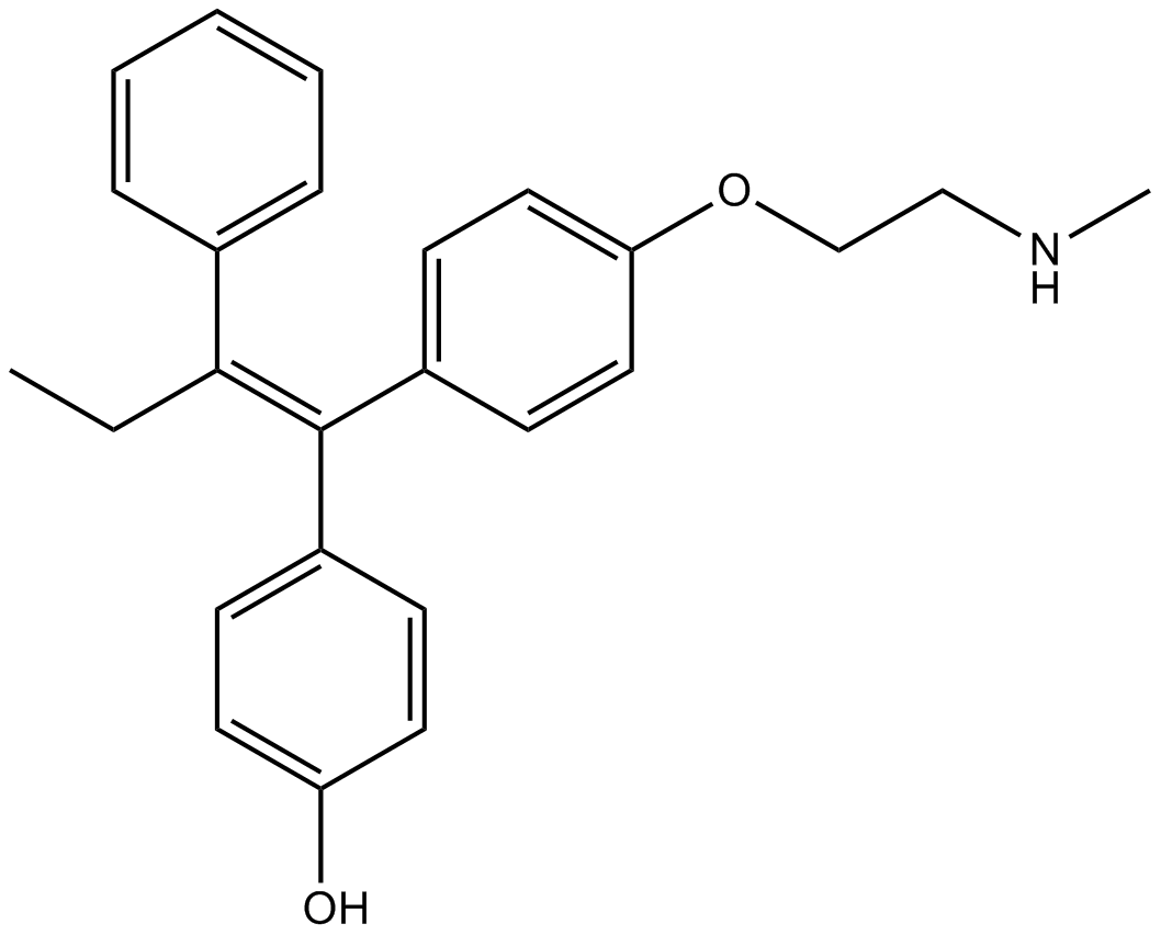 Endoxifen Chemische Struktur