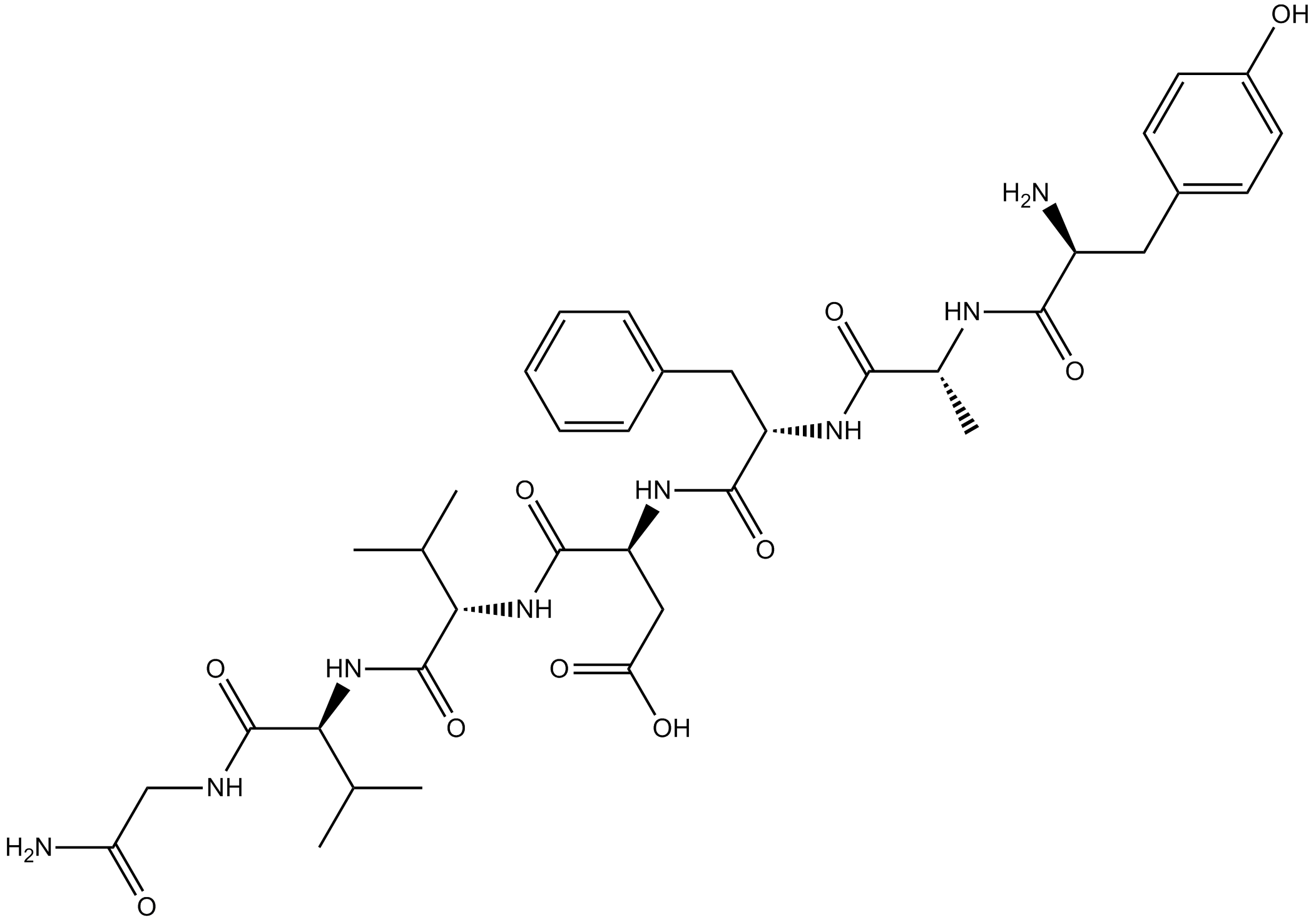 Deltorphin I 化学構造