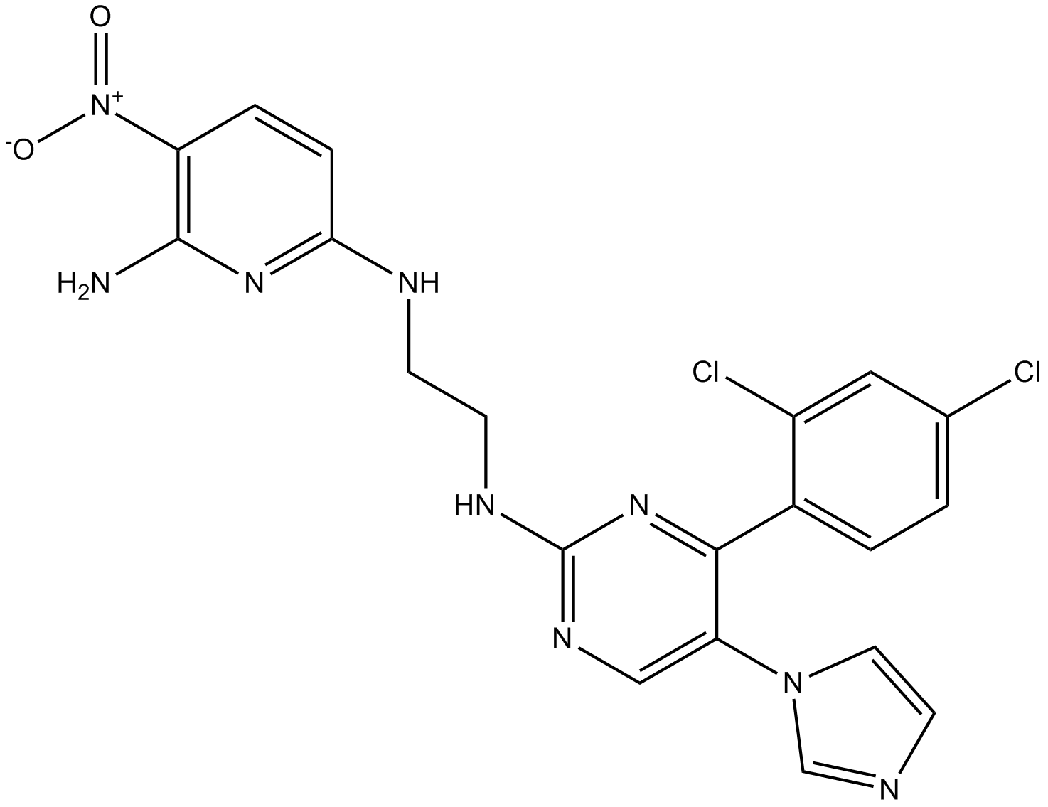 CHIR-98014  Chemical Structure